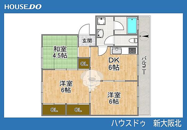 間取り：327001667373