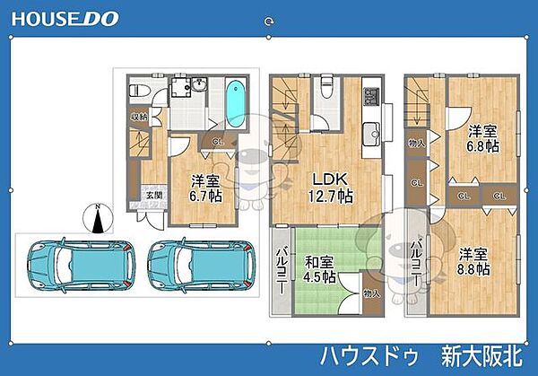 間取り：327001691815