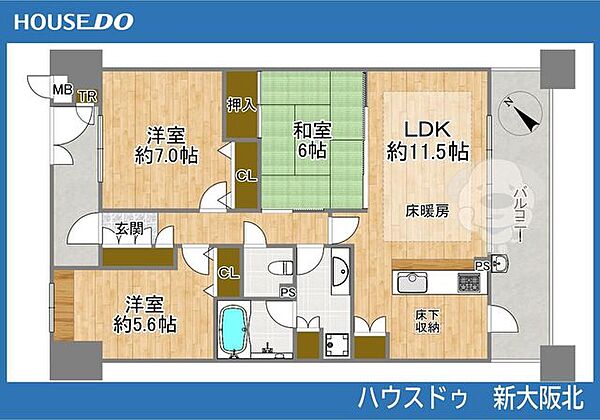 間取り：327002375665