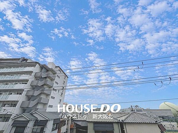 ■バルコニーからの眺望です！■南向きで陽当り良好！■毎日のお洗濯も快適です♪