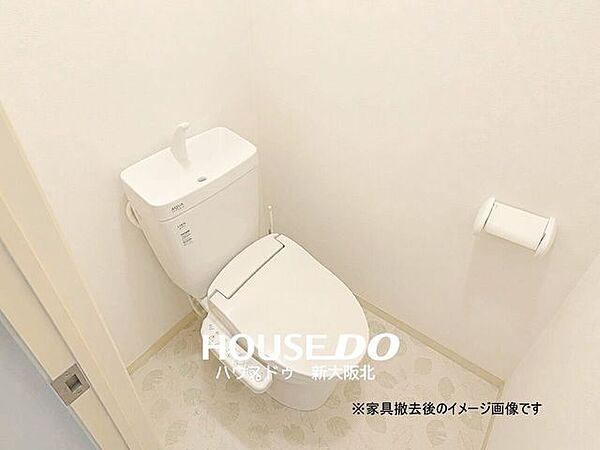 ■嬉しい温水便座付きトイレです！■寒い冬でも便座を温めることができるので、快適にご使用いただくことができます！