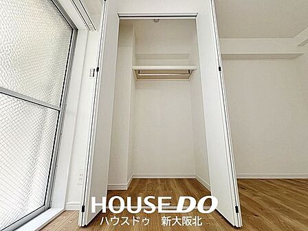 ■大容量のクローゼット!■お洋服はもちろん、小物や季節家電も収納できてお部屋がスッキリと片付きます!