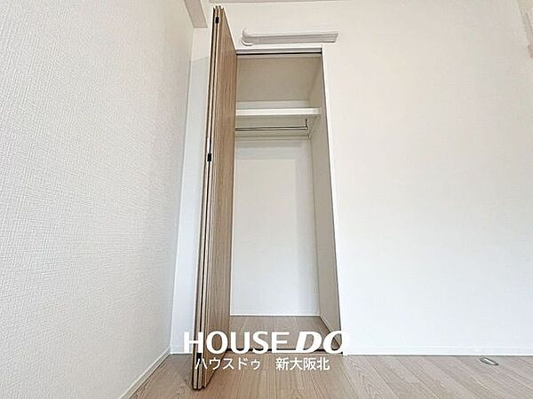 ■造り付けのクローゼットは地震の揺れで倒れる心配がなく、防災面でも安心です！