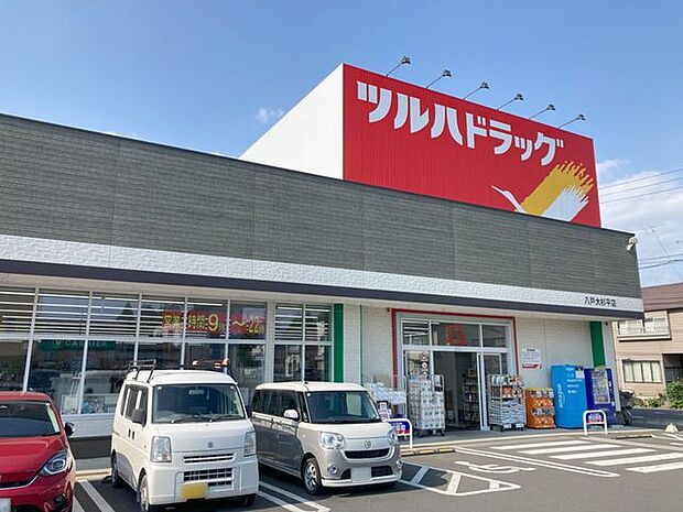 ツルハドラッグ 八戸大杉平店 860m