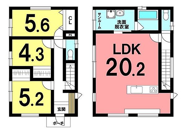 間取り：302000004052