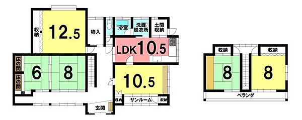 間取り：302000010107