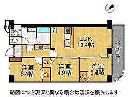 間取図画像 3LDK