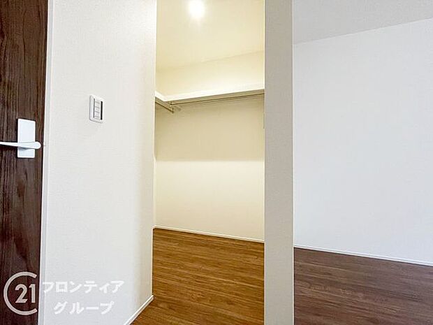 充実した収納スペースなので、お子様が大きくなって、荷物が増えてもたっぷり収納しておけますね