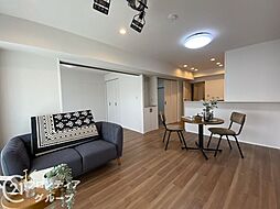 イトーピア向日マンションＣ棟　中古マンション 3LDKのリビング/ダイニング