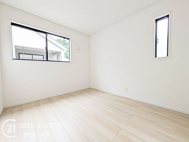 シンプルな洋室なので、お部屋のコーディネートが楽しめます