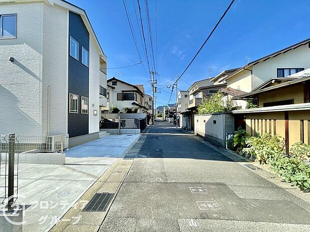 前道の様子です