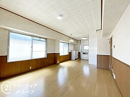 進和山科ハイライフ　中古マンション 2SLDKのリビング/ダイニング