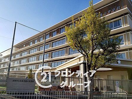 京都市立向島秀蓮小中学校 徒歩5分。 400m