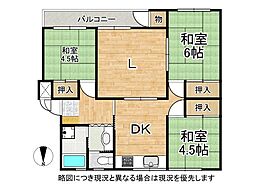 間取図画像 3LDK