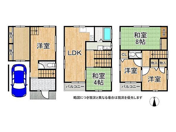 間取り：326000229383