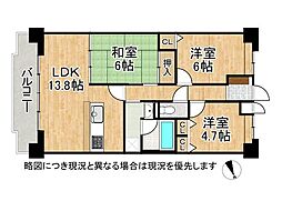 間取図画像 3LDK