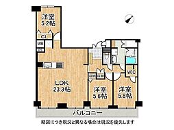 間取図画像 3LDK