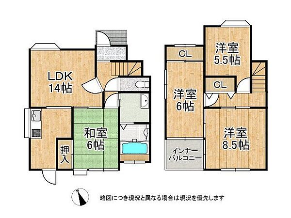 間取り：326000235192