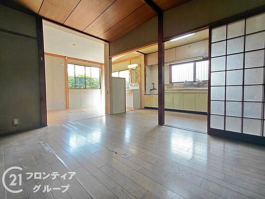 リビング/ダイニング 京都市山科区音羽山等地　中古一戸建て