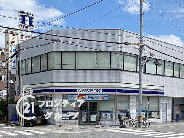 ローソン大津栄町店 徒歩7分。 530m