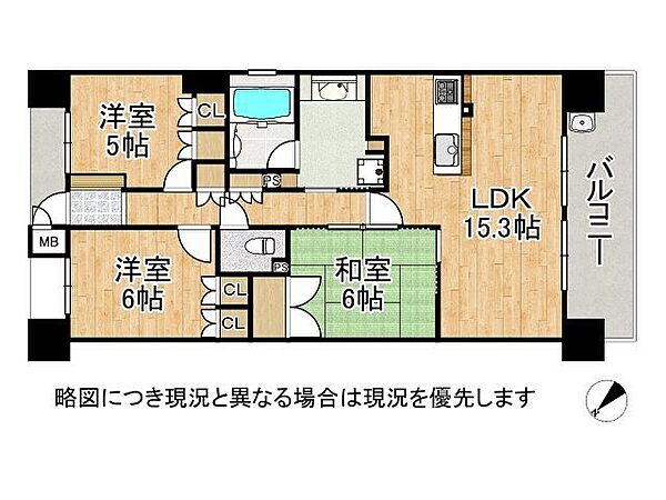 間取り：326000248724