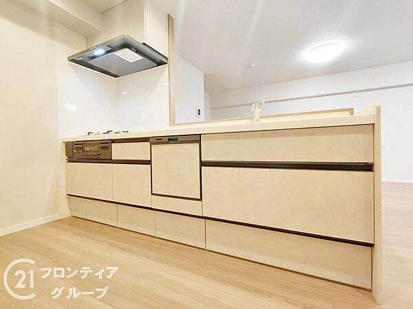 洗練されたデザインのシステムキッチンは、お料理の時間を特別なひとときに変えてくれます。広々とした作業スペースが確保されており、毎日の献立作りもスムーズに進みます。使い心地の良さを追求した設計です