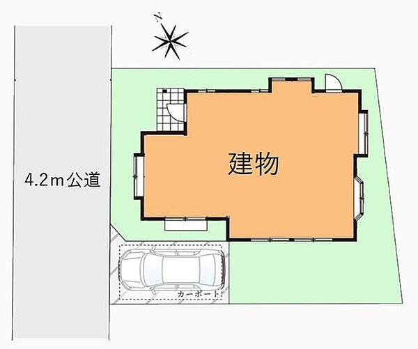カースペース1台分