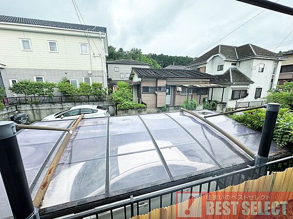 建物内からの景色