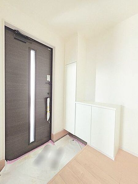 シューズボックス付き玄関