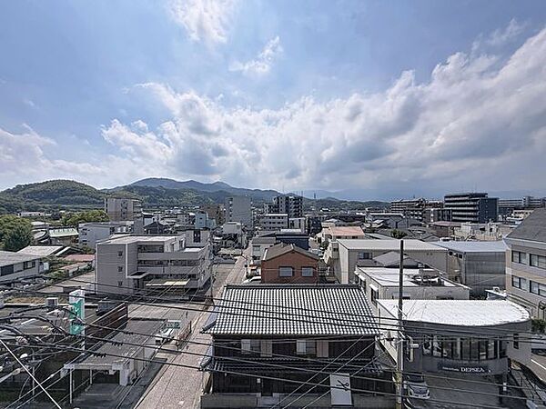南東側バルコニーからの眺望