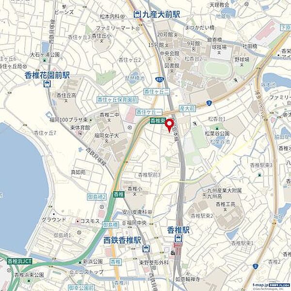 都市高速のインター近く♪