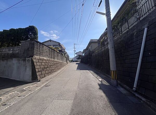 西側から東側にむけて撮影
