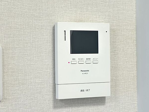 モニター付きインターホン