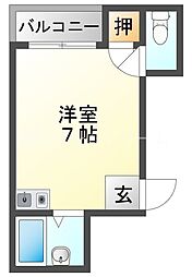 間取図画像 ワンルーム