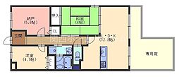 グラン・エスポワール 2SLDKの間取図画像