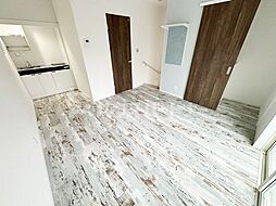 タウンカテッジ鹿骨 2階ワンルームのリビング/ダイニング