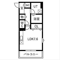 間取図画像 ワンルーム