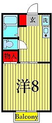 間取図画像 1K
