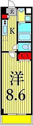 間取図画像 1K