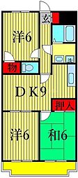 ジュエル葛西 3DKの間取図画像