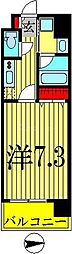PRINCE54 1Kの間取図画像