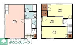 南荻窪4丁目テラスハウス 1階3LDKの間取り