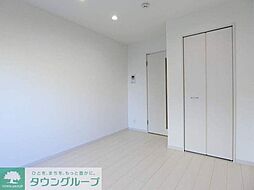 リブリ・HIRAS 201 2階1Kのリビング/ダイニング