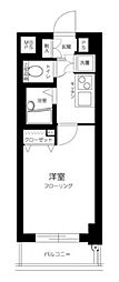 パークウェル高円寺駅前 2階1Kの間取り