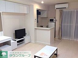 レオネクストカンフリエ 201 2階ワンルームのリビング/ダイニング