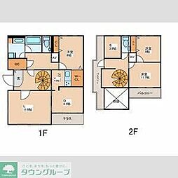 レキシントン 1階3SLDKの間取り