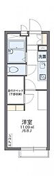 レオパレスプリマベーラ荻窪2 2階1Kの間取り