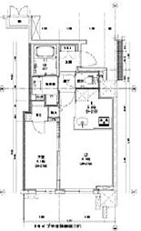 エミリブ鷺ノ宮 2LDKの間取図画像