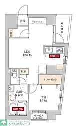 Mahoroba 1LDKの間取図画像