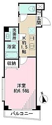 モンシャトー高円寺北 1Kの間取図画像